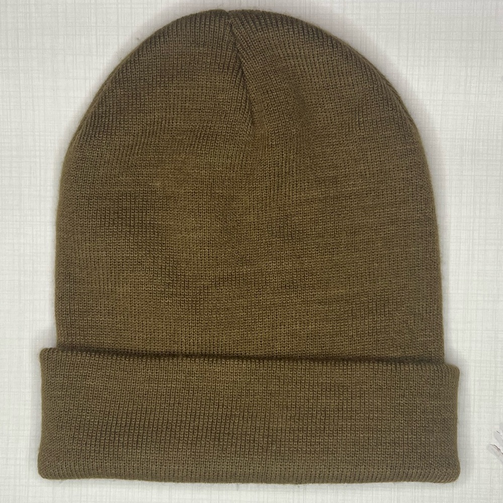 Basic Olive Beanie / Toque Small